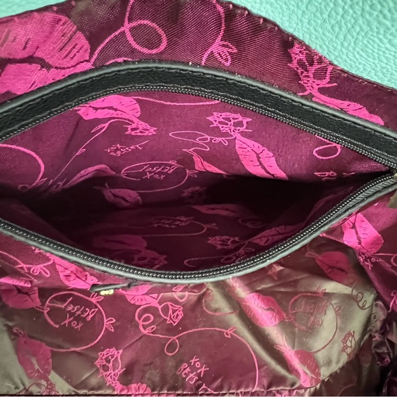 Betsey Johnson Teal Tote Bag with Gold Accents - Picture 10 of 16